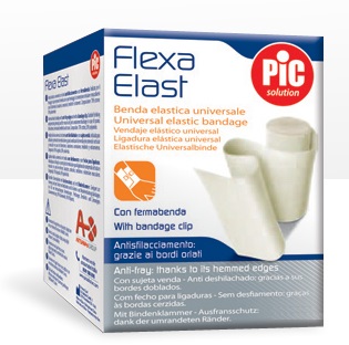 BENDA ELASTICA PIC BIANCA CM8X4,5M FUSTELLA - Farmacia Bartoli