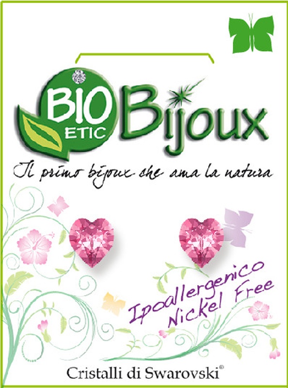 ORECCHINO CUORE 6MM ROSE - Farmacia Bartoli