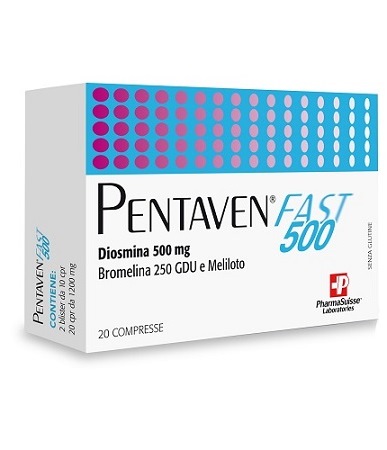 PENTAVEN FAST 500 20 COMPRESSE - Farmacia Bartoli