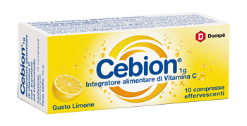 CEBION EFFERVESCENTE VITAMINA C LIMONE 10 COMPRESSE - Farmacia Bartoli
