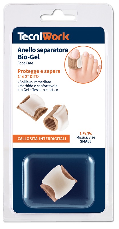 BIO-GEL ANELLO SEPARATORE PER ALLUCE S 1 PEZZO - Farmacia Bartoli