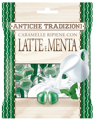 ANTICHE TRADIZIONI CARAMELLE LATTE E MENTA 60 G - Farmacia Bartoli