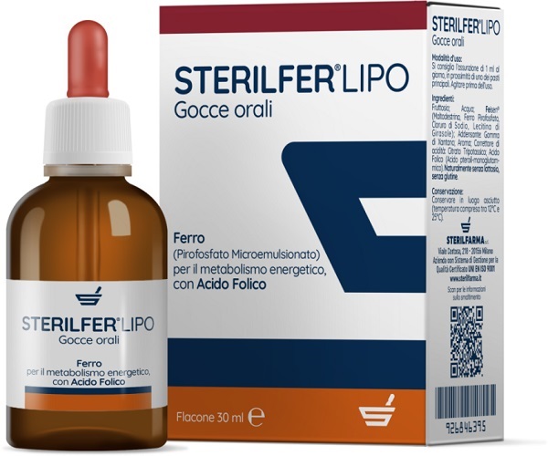 STERILFER LIPO GOCCE 30 ML - Farmacia Bartoli