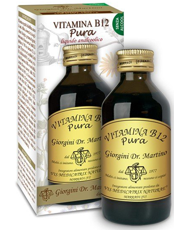 VITAMINA B12 PURA 100 ML LIQUIDO ANALCOLICO - Farmacia Bartoli