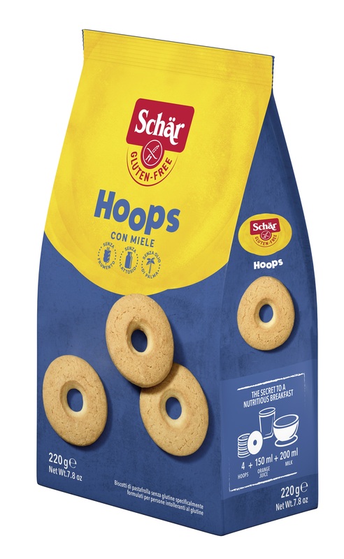 SCHAR HOOPS SENZA GLUTINE 200 G - Farmacia Bartoli