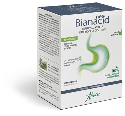 NEOBIANACID 20 BUSTINE MONODOSE 1,55 G - Farmacia Bartoli
