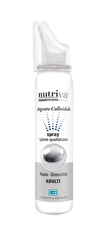 NUTRIVA ARGENTO COLLOIDALE NASO/ORECCHIE 100 ML - Farmacia Bartoli
