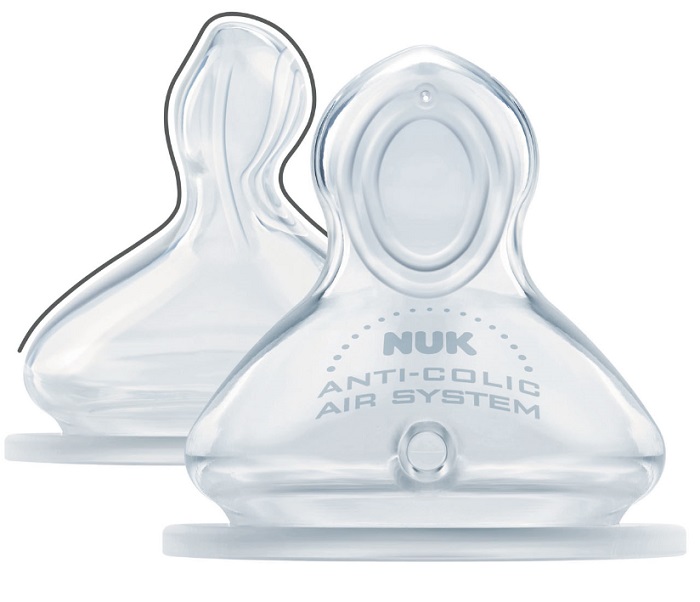 NUK TETTARELLA FIRST CHOICE+ SILICONE 6-18 MESI MISURA EXTRA LARGE 2 PEZZI - Farmacia Bartoli