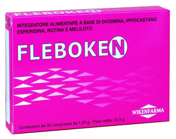 FLEBOKEN 30 COMPRESSE - Farmacia Bartoli