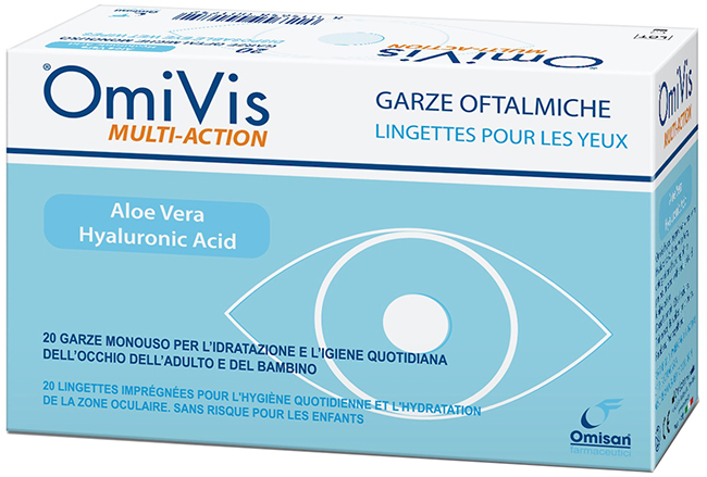 GARZE OFTALMICHE OMIVIS 20 PEZZI - Farmacia Bartoli