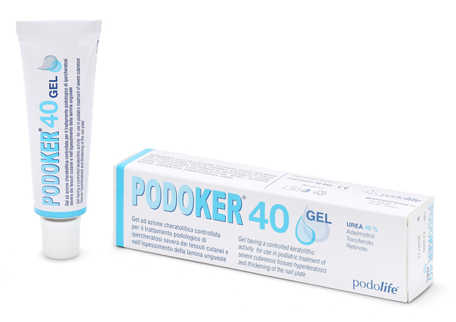 PODOKER 40 GEL AZIONE CHERATOLITICA TUBO DA 30 ML CON APPLICATORE - Farmacia Bartoli
