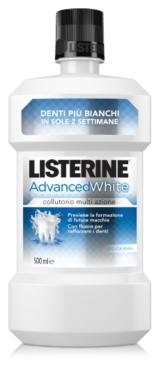 LISTERINE ADVANCE WHITE 500 ML - Farmacia Bartoli