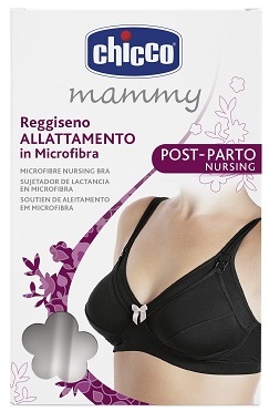 CHICCO MAMMY REGGISENO MICROFIBRA ALLATTAMENTO NERO 4D - Farmacia Bartoli