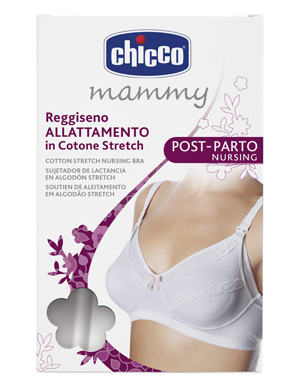 CHICCO MAMMY REGGISENO COTONE ALLATTAMENTO BIANCO 4C - Farmacia Bartoli