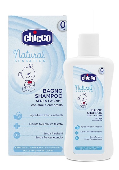 CHICCO BAGNO SHAMPOO NATURAL SENSATION 200 ML - Farmacia Bartoli