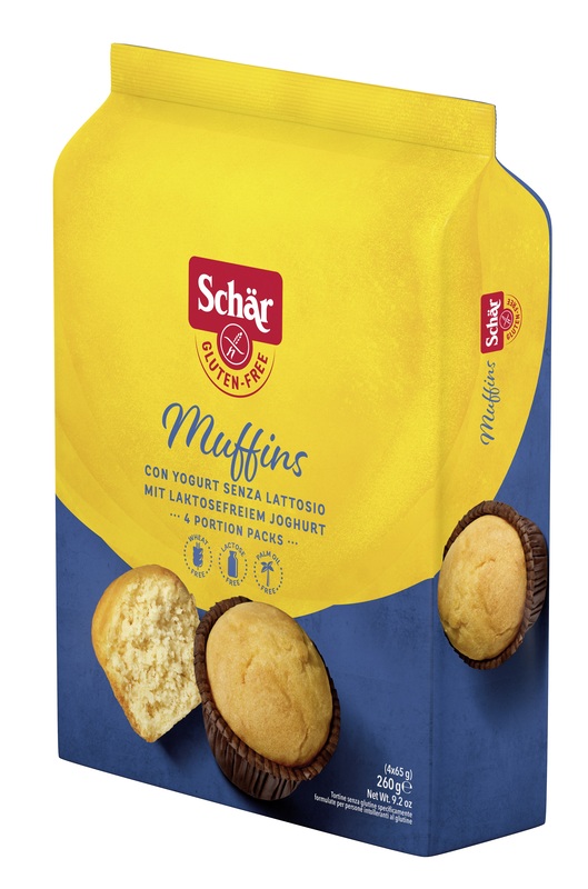 SCHAR MUFFINS SENZA LATTOSIO 4 PORZIONI DA 65 G - Farmacia Bartoli