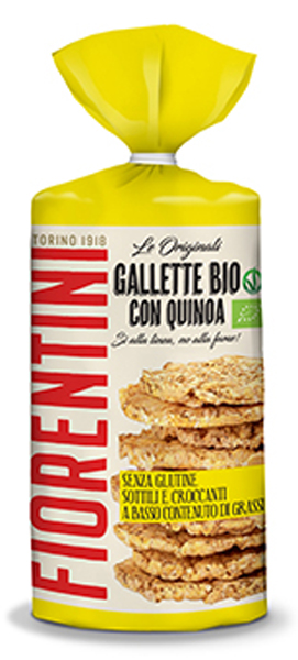 BIO GALLETTE QUINOA 120 G - Farmacia Bartoli