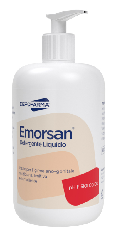 EMORSAN DETERGENTE LIQUIDO IGIENE ANO-GENITALE PH FISIOLOGICO 500 ML - Farmacia Bartoli