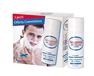 NOXZEMA PROTECTIVE SHAVE TRAVEL CLASSIC 3 X 50 ML - Farmacia Bartoli