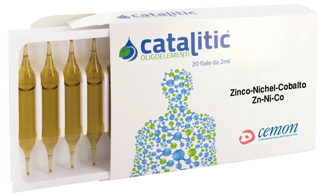 CATALITIC OLIGOELEMENTI ZINCO NICHEL COBALTO ZN-NI-CO 20 AMPOLLE - Farmacia Bartoli