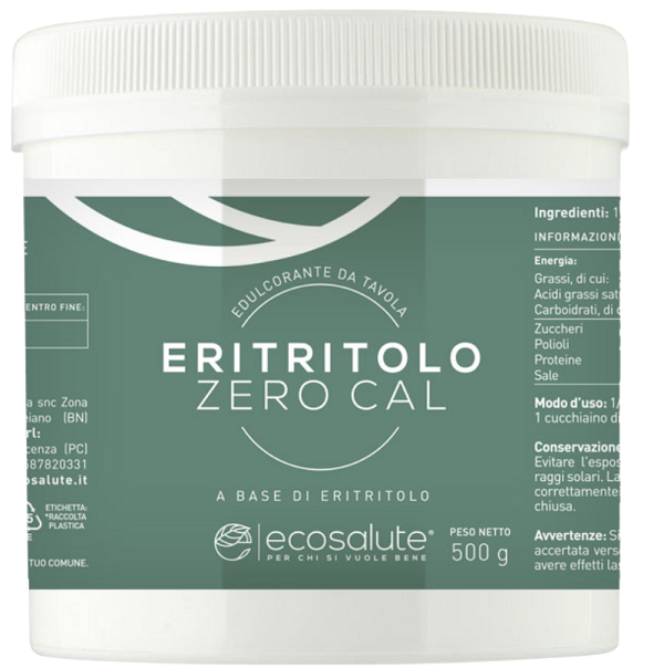 ERITRITOLO ZERO CAL 500 G - Farmacia Bartoli