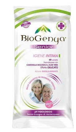 BIOGENYA SENIOR INTIMA 60 SALVIETTINE - Farmacia Bartoli