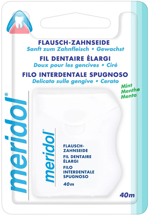 MERIDOL EXPANDED FILO INTERDENTALE 40 METRI - Farmacia Bartoli