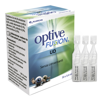 OPTIVE FUSION UD SOLUZIONE OFTALMICA STERILE 30 FLACONCINI MONODOSE 0,4 ML - Farmacia Bartoli