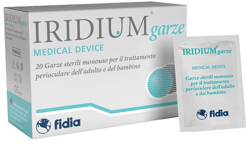IRIDIUM GARZA OCULARE MEDICATA IN TESSUTO NON TESSUTO 20 PEZZI - Farmacia Bartoli