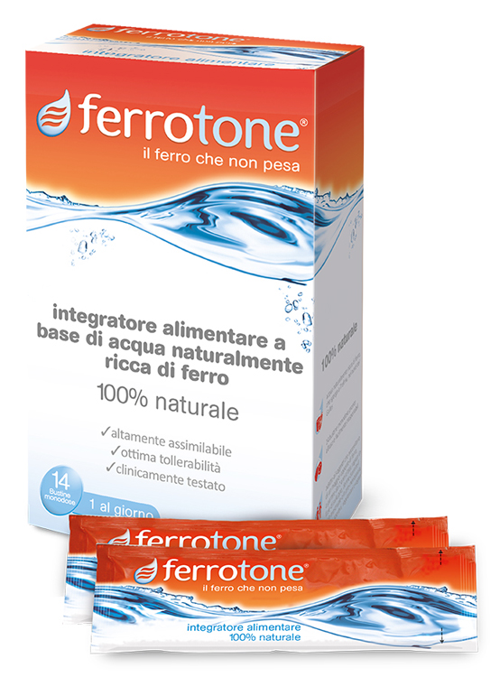 FERROTONE 14 BUSTINE 20 MG - Farmacia Bartoli