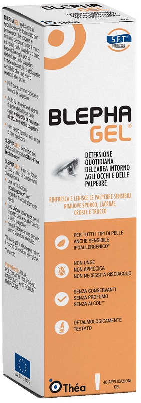 BLEPHAGEL GEL DETERGENTE PALPEBRE 30 G - Farmacia Bartoli