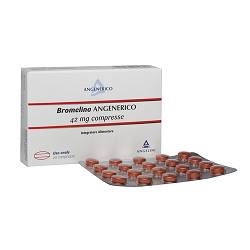 BROMELINA ANGENERICO 20 COMPRESSE RIVESTITE - Farmacia Bartoli
