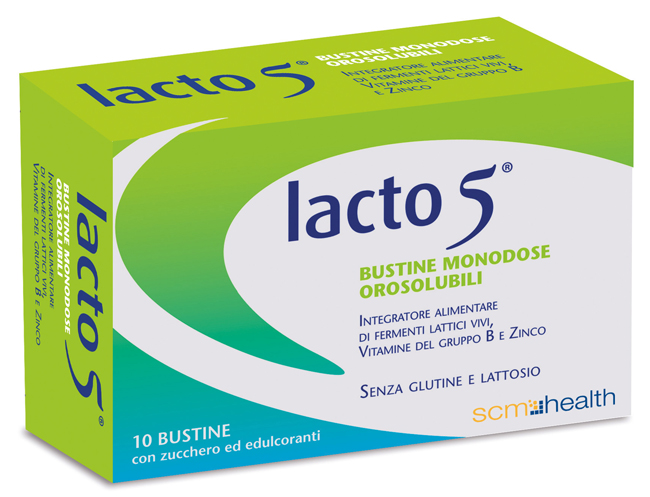 LACTO 5 10 BUSTINE OROSOLUBILI - Farmacia Bartoli
