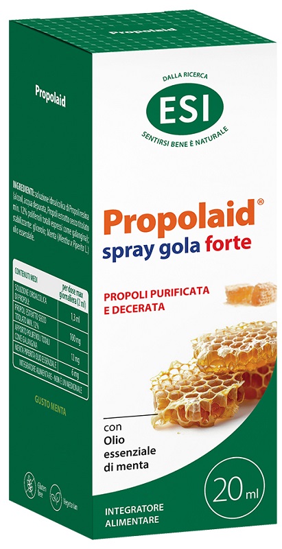 ESI PROPOLAID SPRAY GOLA FORTE 20 ML - Farmacia Bartoli