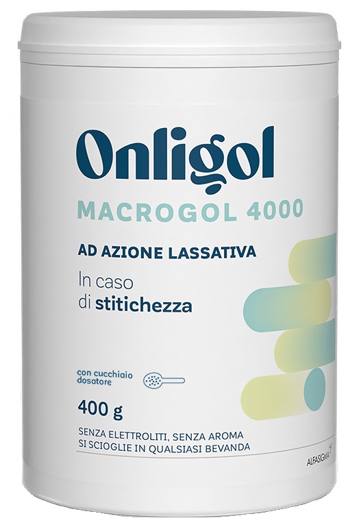 ONLIGOL MACROGOL 4000 400 G SENZA ZUCCHERO - Farmacia Bartoli