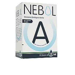 NEBUL SOLUZIONE FISIOLOGICA 25 FLACONCINI MONODOSE 2 ML - Farmacia Bartoli