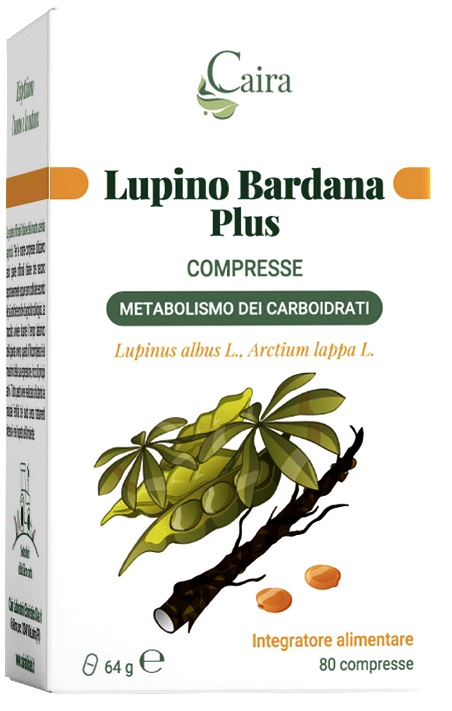 CAIRA LUPINO BARDANA PLUS 80 COMPRESSE DA 0,8 G - Farmacia Bartoli