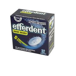 EFFERDENT PULIZIA DENTIERE 90 COMPRESSE EFFERVESCENTI - Farmacia Bartoli