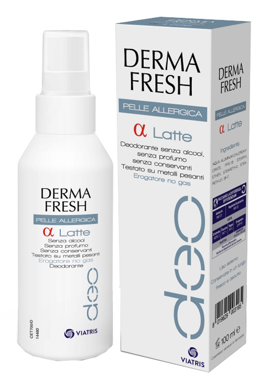 DERMAFRESH PELLI ALLERGICHE ALFA LATTE 100 ML - Farmacia Bartoli