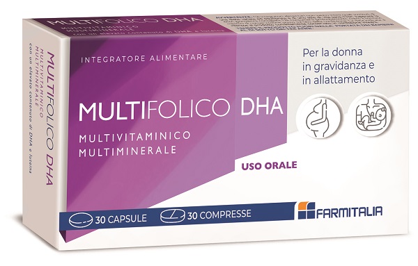 MULTIFOLICO DHA 30 CAPSULE + 30 COMPRESSE - Farmacia Bartoli
