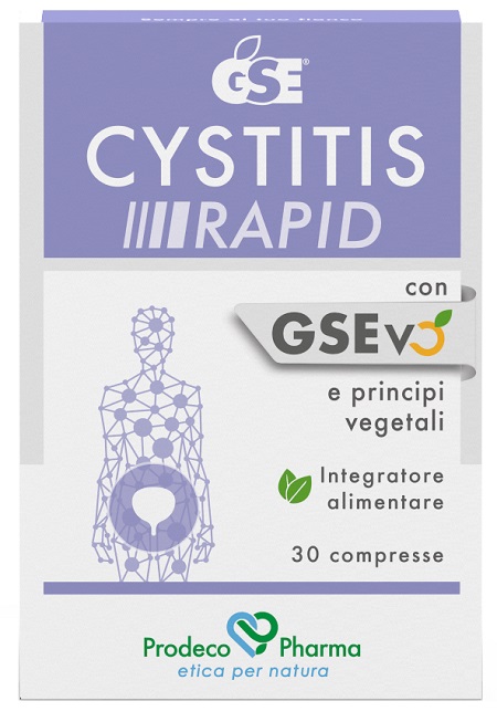 GSE CYSTITIS RAPID 30 COMPRESSE - Farmacia Bartoli