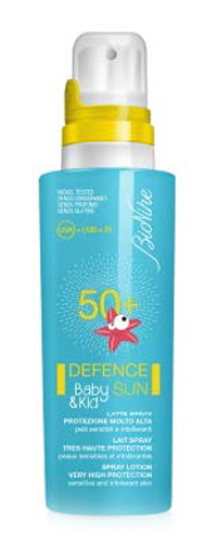 DEFENCE SUN BABY LATTE SOLARE 50+ SPRAY 125 ML - Farmacia Bartoli
