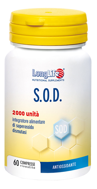 LONGLIFE SOD 2000 60 COMPRESSE RIVESTITE - Farmacia Bartoli