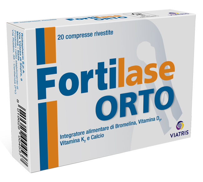 FORTILASE ORTO 20 COMPRESSE RIVESTITE - Farmacia Bartoli