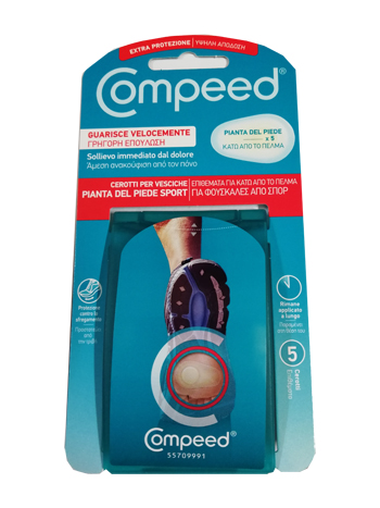 COMPEED VESCICHE PIANTA PIEDE 5 CEROTTI - Farmacia Bartoli