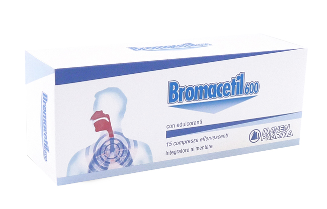 BROMACETIL 600 15 COMPRESSE EFFERVESCENTI - Farmacia Bartoli