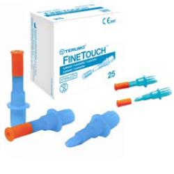 LANCETTE PUNGIDITO FINETOUCH 23 GAUGE 25 PEZZI - Farmacia Bartoli