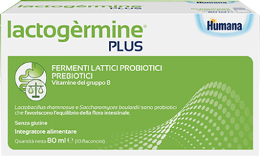 LACTOGERMINE PLUS FERMENTI LATTICI 10 FLACONCINI - Farmacia Bartoli