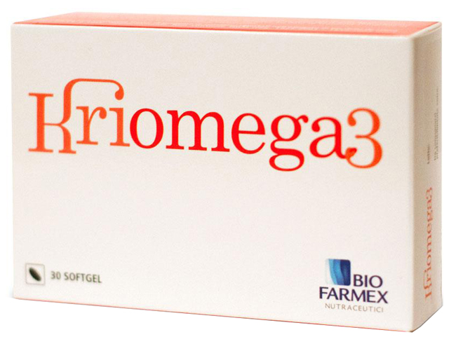 KRIOMEGA 3 30 CAPSULE SOFTGEL - Farmacia Bartoli