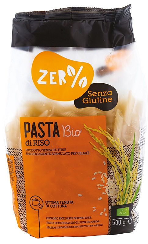 ZERO% GLUTINE PASTA RISO PENNE SENZA GLUTINE BIO 500 G - Farmacia Bartoli